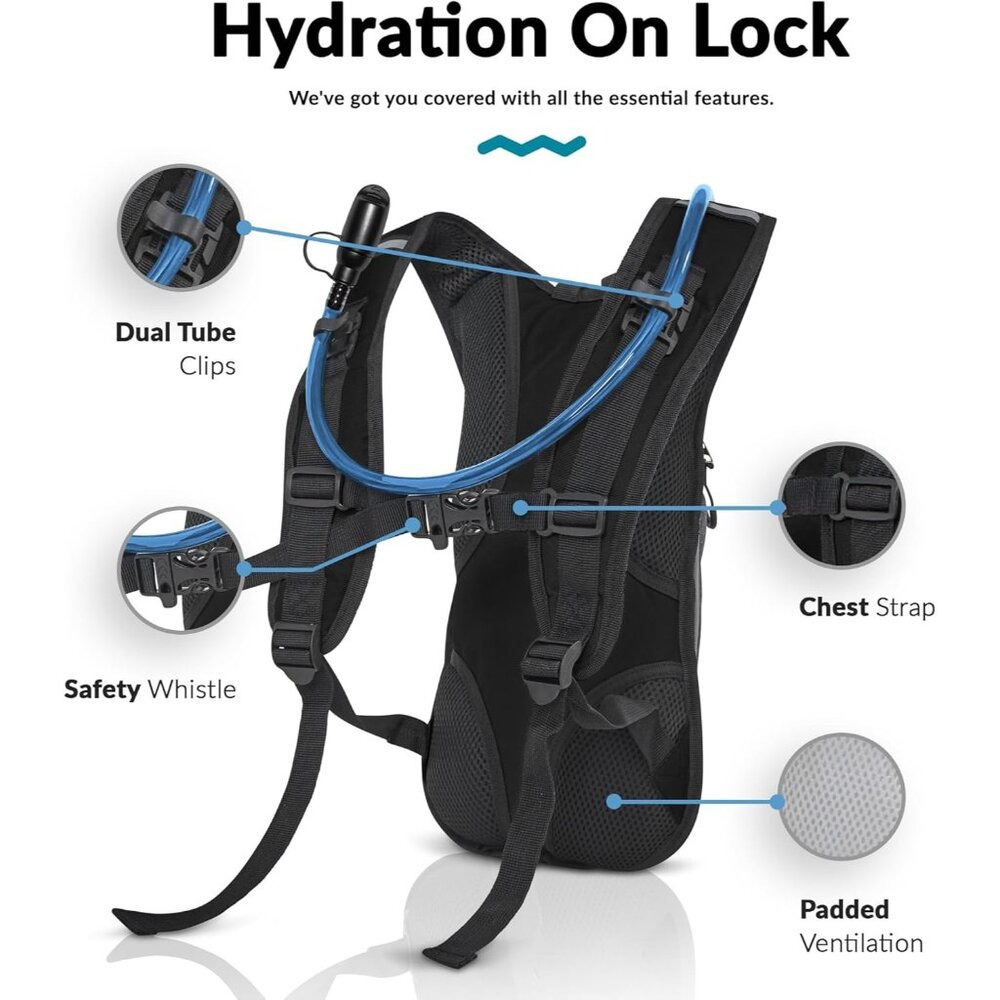 Water Buffalo Hydration Backpack - Lightweight Hy… - image 3